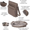 image:imageBaggallini Out and About CrossbodyDark Umber Heritage