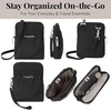 image:imageBaggallini RFID Bryant PouchBlack With Sand Lining