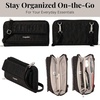 image:imageBaggallini Rfid Phone Wallet CrossbodyBlack Cheetah Emboss