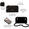 image:imageBaggallini Rfid Phone Wallet CrossbodyBlack Cheetah Emboss