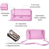 image:imageBaggallini Rfid Phone Wallet CrossbodyHibiscus Pink