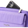 image:imageBaggallini Rfid Phone Wallet CrossbodyLavender Surf