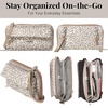 image:imageBaggallini Rfid Phone Wallet CrossbodyMocha Cheetah Print