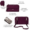 image:imageBaggallini Rfid Phone Wallet CrossbodyMulberry