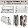 image:imageBaggallini Rfid Phone Wallet CrossbodySilver Metallic