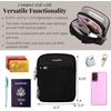 image:imageBaggallini Securtex Antitheft Mini Everything Crossbody Bag 63x825 Rfid Locking Zippers amp Cutresistant StrapBlack