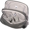 image:imageBaggallini Securtex Antitheft Mini Everything Crossbody Bag 63x825 Rfid Locking Zippers amp Cutresistant StrapCharcoal