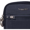 image:imageBaggallini Securtex Antitheft Mini Everything Crossbody Bag 63x825 Rfid Locking Zippers amp Cutresistant StrapFrench Navy