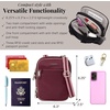 image:imageBaggallini Securtex Antitheft Mini Everything Crossbody Bag 63x825 Rfid Locking Zippers amp Cutresistant StrapJamDusty Mauve