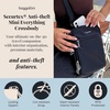 image:imageBaggallini Securtex Antitheft Mini Everything Crossbody Bag 63x825 Rfid Locking Zippers amp Cutresistant StrapLapis