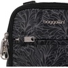 image:imageBaggallini Securtex Antitheft Mini Everything Crossbody Bag 63x825 Rfid Locking Zippers amp Cutresistant StrapMidnight Blossom Print
