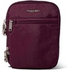 image:imageBaggallini Securtex Antitheft Mini Everything Crossbody Bag 63x825 Rfid Locking Zippers amp Cutresistant StrapMulberry