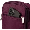 image:imageBaggallini Securtex Antitheft Mini Everything Crossbody Bag 63x825 Rfid Locking Zippers amp Cutresistant StrapMulberry