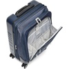 image:imageBaggallini Set Wave 22 4 Wheel Hybrid CarryOn Luggage  Lightweight Carry On Suitcase with WheelsFrench Navy