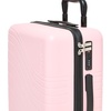 image:imageBaggallini Set Wave 26 4 Wheel Hardside Luggage  Lightweight Suitcase with WheelsBagg Pink Hardside