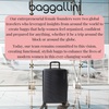 image:imageBaggallini Set Wave 26 4 Wheel Hardside Luggage  Lightweight Suitcase with WheelsBlack Hardside