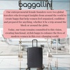 image:imageBaggallini Set Wave 26 4 Wheel Hardside Luggage  Lightweight Suitcase with WheelsBlack Hardside