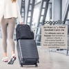image:imageBaggallini Set Wave 26 4 Wheel Hardside Luggage  Lightweight Suitcase with WheelsBlack Hardside
