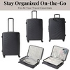 image:imageBaggallini Set Wave 26 4 Wheel Hardside Luggage  Lightweight Suitcase with WheelsBlack Hardside