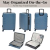 image:imageBaggallini Set Wave 26 4 Wheel Hardside Luggage  Lightweight Suitcase with WheelsMist Hardside