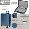 image:imageBaggallini Set Wave 26 4 Wheel Hardside Luggage  Lightweight Suitcase with WheelsMist Hardside