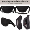 image:imageBaggallini Style Swift Belt Bag Sling Bag  Lightweight 12x7 Crossbody Bag Fanny Pack Belt wRFID and Adjustable StrapBLite Black