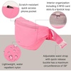 image:imageBaggallini Style Swift Belt Bag Sling Bag  Lightweight 12x7 Crossbody Bag Fanny Pack Belt wRFID and Adjustable StrapBLite Bloom Pink