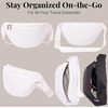 image:imageBaggallini Style Swift Belt Bag Sling Bag  Lightweight 12x7 Crossbody Bag Fanny Pack Belt wRFID and Adjustable StrapBLite Bright White