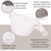 image:imageBaggallini Style Swift Belt Bag Sling Bag  Lightweight 12x7 Crossbody Bag Fanny Pack Belt wRFID and Adjustable StrapBLite Bright White