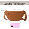 image:imageBaggallini Style Swift Belt Bag Sling Bag  Lightweight 12x7 Crossbody Bag Fanny Pack Belt wRFID and Adjustable StrapBlite Caramel