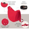 image:imageBaggallini Swift Crescent Crossbody Bag for Women  Lightweight 12x8 Travel Purse HandbagB Lite Scarlet Red