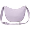image:imageBaggallini Swift Crescent Crossbody Bag for Women  Lightweight 12x8 Travel Purse HandbagBlite Lilac
