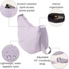 image:imageBaggallini Swift Crescent Crossbody Bag for Women  Lightweight 12x8 Travel Purse HandbagBlite Lilac