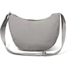 image:imageBaggallini Swift Crescent Crossbody Bag for Women  Lightweight 12x8 Travel Purse HandbagBlite Silver Sand