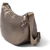 image:imageBaggallini Swift Crescent Crossbody Bag for Women  Lightweight 12x8 Travel Purse HandbagCopper Metallic