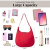 image:imageBaggallini Swift Hobo Crossbody Bag for Women  Lightweight 157x16 Travel Purse Handbag Hobo BagB Lite Scarlet Red