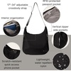 image:imageBaggallini Swift Hobo Crossbody Bag for Women  Lightweight 157x16 Travel Purse Handbag Hobo BagBlite Black