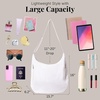 image:imageBaggallini Swift Hobo Crossbody Bag for Women  Lightweight 157x16 Travel Purse Handbag Hobo BagBlite Bright White