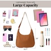 image:imageBaggallini Swift Hobo Crossbody Bag for Women  Lightweight 157x16 Travel Purse Handbag Hobo BagBlite Caramel