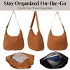 image:imageBaggallini Swift Hobo Crossbody Bag for Women  Lightweight 157x16 Travel Purse Handbag Hobo BagBlite Caramel