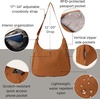 image:imageBaggallini Swift Hobo Crossbody Bag for Women  Lightweight 157x16 Travel Purse Handbag Hobo BagBlite Caramel