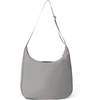 image:imageBaggallini Swift Hobo Crossbody Bag for Women  Lightweight 157x16 Travel Purse Handbag Hobo BagBlite Silver Sand