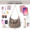 image:imageBaggallini Swift Hobo Crossbody Bag for Women  Lightweight 157x16 Travel Purse Handbag Hobo BagCopper Metallic
