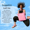 image:imageBaggallini Swift Tote Bag for Women  Lightweight 12x16 Nylon Zipped Travel Carry On Bag wLuggage SleeveBlite Bloom Pink