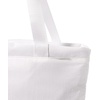 image:imageBaggallini Swift Tote Bag for Women  Lightweight 12x16 Nylon Zipped Travel Carry On Bag wLuggage SleeveBlite Bright White