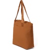 image:imageBaggallini Swift Tote Bag for Women  Lightweight 12x16 Nylon Zipped Travel Carry On Bag wLuggage SleeveBlite Caramel