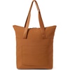 image:imageBaggallini Swift Tote Bag for Women  Lightweight 12x16 Nylon Zipped Travel Carry On Bag wLuggage SleeveBlite Caramel