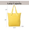 image:imageBaggallini Swift Tote Bag for Women  Lightweight 12x16 Nylon Zipped Travel Carry On Bag wLuggage SleeveBlite Lemon