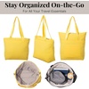 image:imageBaggallini Swift Tote Bag for Women  Lightweight 12x16 Nylon Zipped Travel Carry On Bag wLuggage SleeveBlite Lemon