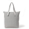 image:imageBaggallini Swift Tote Bag for Women  Lightweight 12x16 Nylon Zipped Travel Carry On Bag wLuggage SleeveBlite Silver Sand